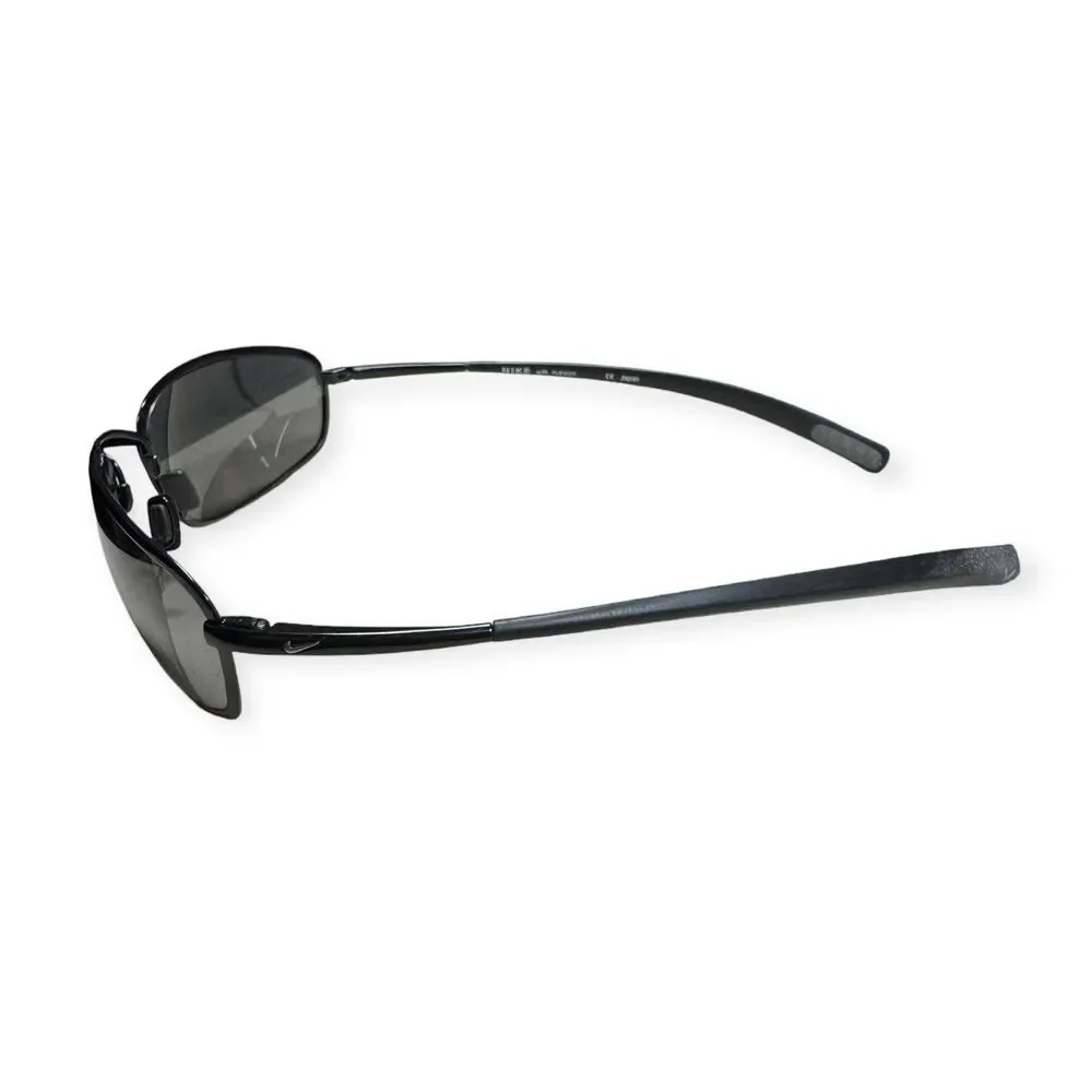Nike Glisan Black Wrap Sunglasses w/ Flexon 60-19-140mm Sportswear Sleek‎